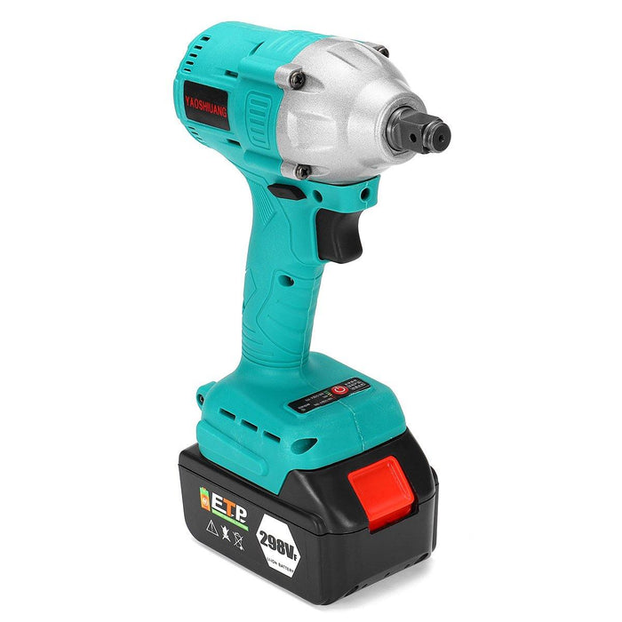 298VF 630NM Brushless Cordless Electric Impact Wrench Power 22800mAh Large Capacity Battery Built-in LED Light