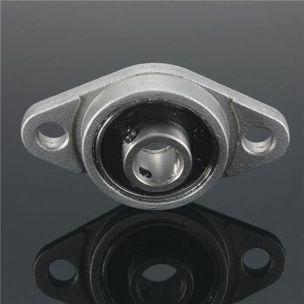 Machifit 8/10/12/15/17mm Bore Diameter Zinc Alloy Pillow Block Flange Linear Bearing KFL Series CNC