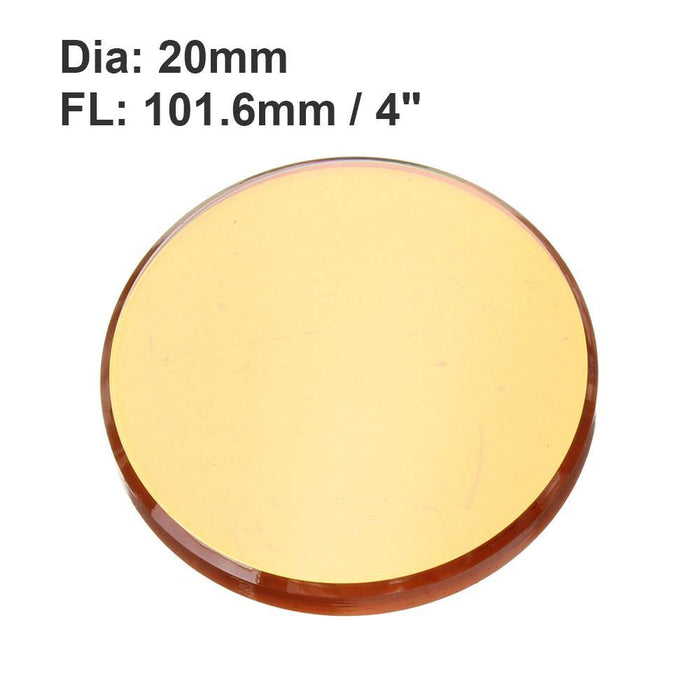 20mm Dia ZnSe Focus Lens for CO2 Laser Engraver/Cutter FL 1.5/2/2.5/3/4"