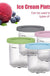 Ice Cream Pints Cup, Ice Cream Containers with Lids for Creami Pints NC301 NC300 NC299AMZ Series Ice Cream Maker