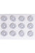 25PCS Main Side Brush HEPA Filters Comb Cleaning Tool Water Tank Filters Mop Cloth for Roborock Vacuum Cleaner Replacements Kit