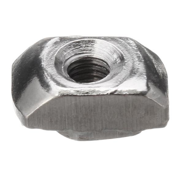 Drillpro 50pcs M3 T Sliding Nut Zinc Plated Carbon Steel T Sliding Nut for 2020 Aluminum Profile