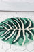 Green Monstera Leaf Mat for Bathroom Bedroom