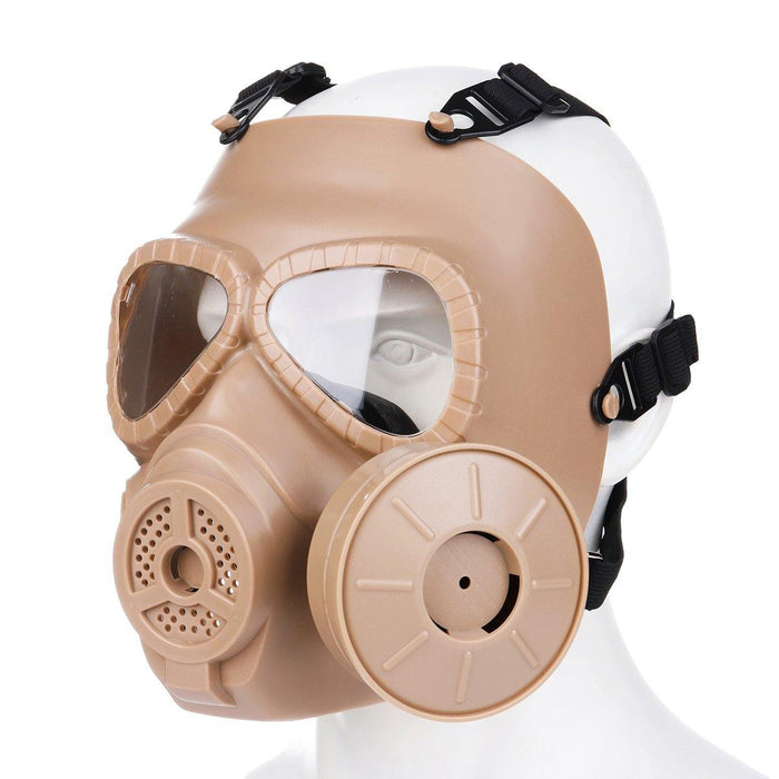 M04 Airsoft Paintball Dummy Gas Mask Fan for Cosplay Protection Gear Wargame