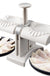 Collfa Automatic Dumpling Maker Mold Manual Ravioli Press Machine Dumpling Press Set Double Heads Mold Make 2 At A Time Quick Dumpling Empanadas Pierogi Maker Tool For Home,Kitchen Restaurant 2in1