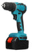 21V Electric Cordless Drill Driver Dual Speed 150Nm Torque Li-ion Battery