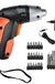 24 PCS 4.8 V Electric Screwdriver Rechargeable Battery Cordless Screw Driver Drill Bits Set