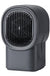 500W Portable Mini Electric Heater Fan Handy Air Warmer Silent Winter Home Office (Grey)