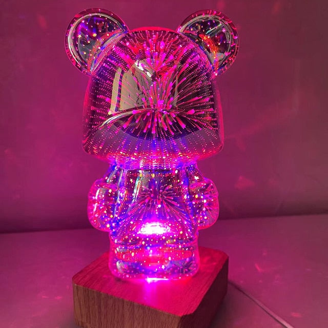 Fireworks Little Bear Night Light - Okeihouse