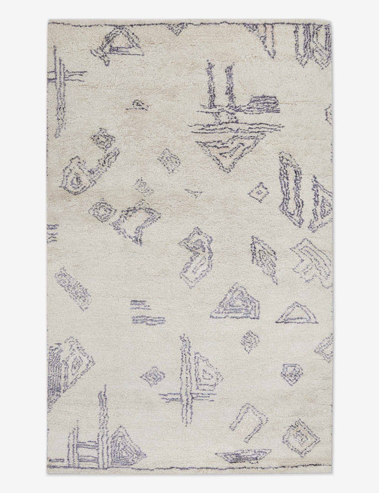 Giles Hand-Knotted Moroccan Shag Rug