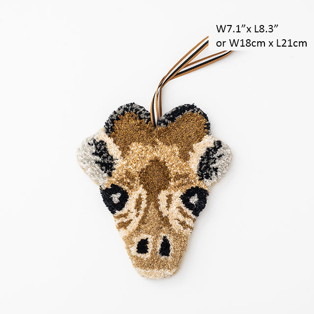 Hand-made Indian Animal Wool and Cotton Teacup Mats Pendant