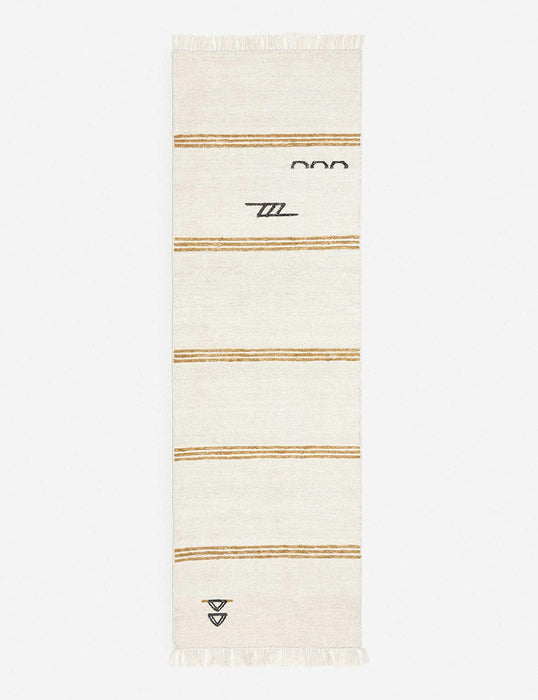 Iconic Stripe Flatweave Rug by Sarah Sherman Samuel