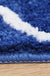 Blue Moroccan Ultra Soft Bathroom Rug