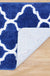 Blue Moroccan Ultra Soft Bathroom Rug