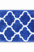 Blue Moroccan Ultra Soft Bathroom Rug