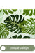 Feblilac Green Monsters Leaves Bathroom Rug