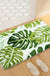 Feblilac Green Monsters Leaves Bathroom Rug