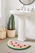 Slice of Watermelon Bath Mat