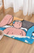 Feblilac Shower boy Japanese Style Bathroom Mat 40x60cm