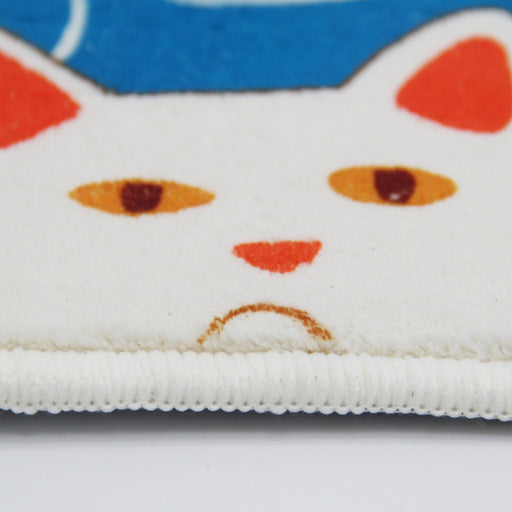 Cat in Water Bath Mat