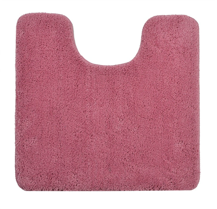 Solid Color Toilet Mat, Non-Slip Pedestal Mat