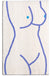 Feblilac Fun Art Get Naked Illustration Bathroom Mat Multiple Sized