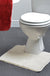 Solid Color Toilet Mat, Non-Slip Pedestal Mat