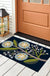 Country Style Flower Patio Anti Skid PVC Coil Doormat