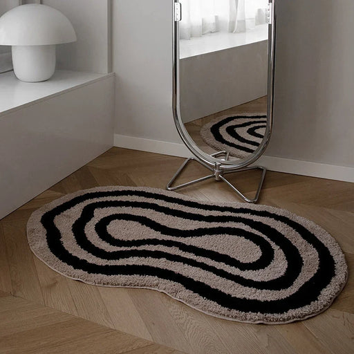 Feblilac Abnormal Tufted Carpet Door Mat For Bedroom Mat Rug