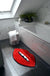 Red Lips Tufted Bath Mat, Sexy Rug for Bathroom