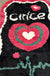 Feblilac Cute Heart Funny Cirlce Tufted Bath Mat