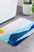 Feblilac Blue Mountain and Sun Tufted Bath Mat