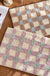 Feblilac Retro Plaid Bedroom Rug Long Runner