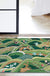 Green Field Entrance Door Mat