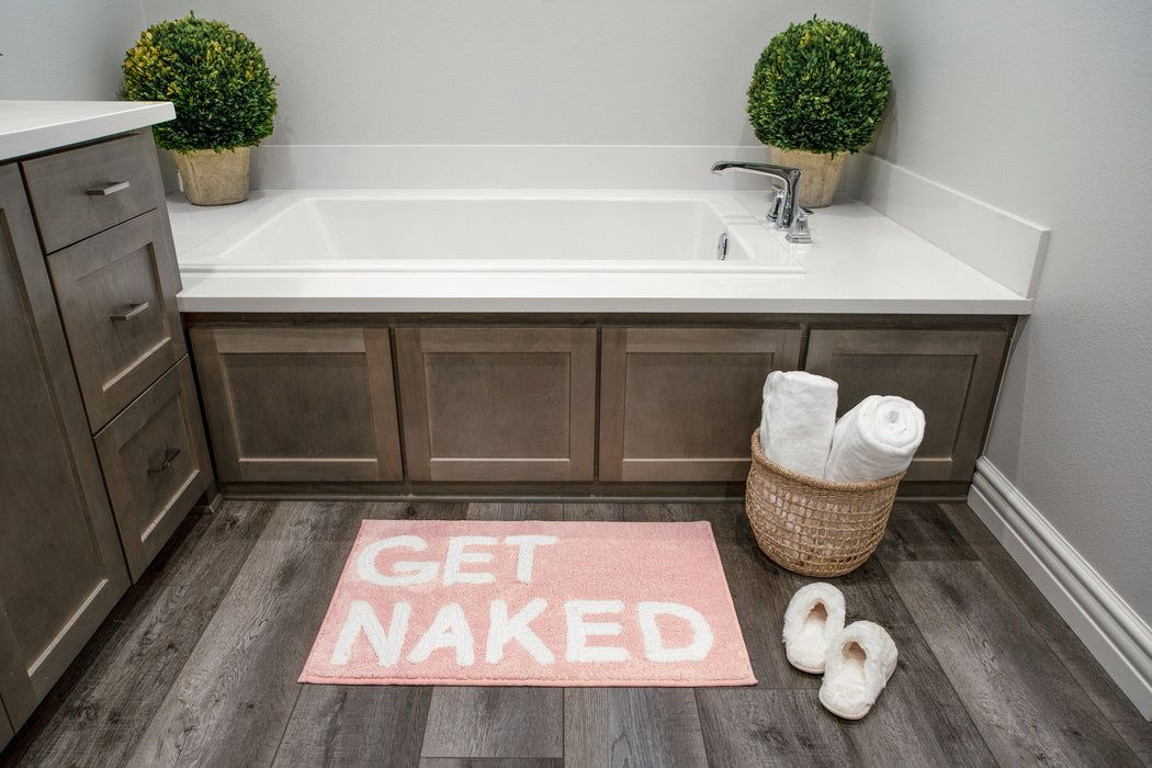 Feblilac Pink Get Naked Bath Mat 20"x31.5"