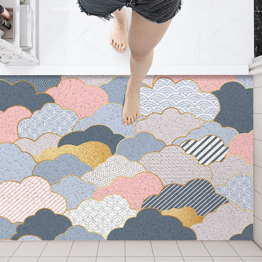 Colorful Cloud Entrance Door Mat