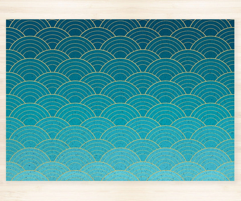 Japanese Wave Entrance Door Mat