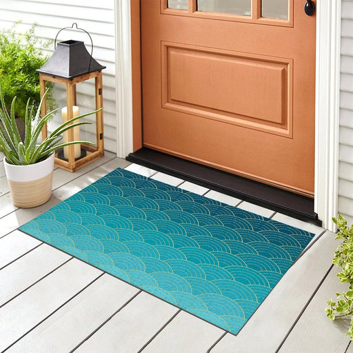 Japanese Wave Entrance Door Mat