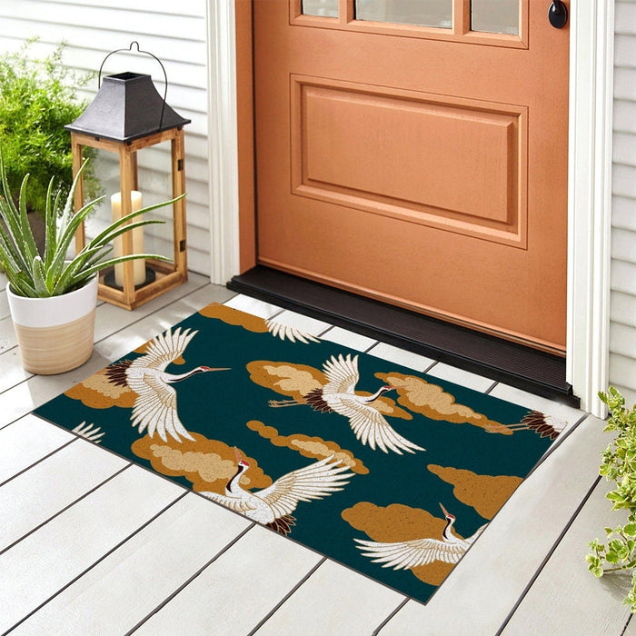 Flying Crane Entrance Door Mat