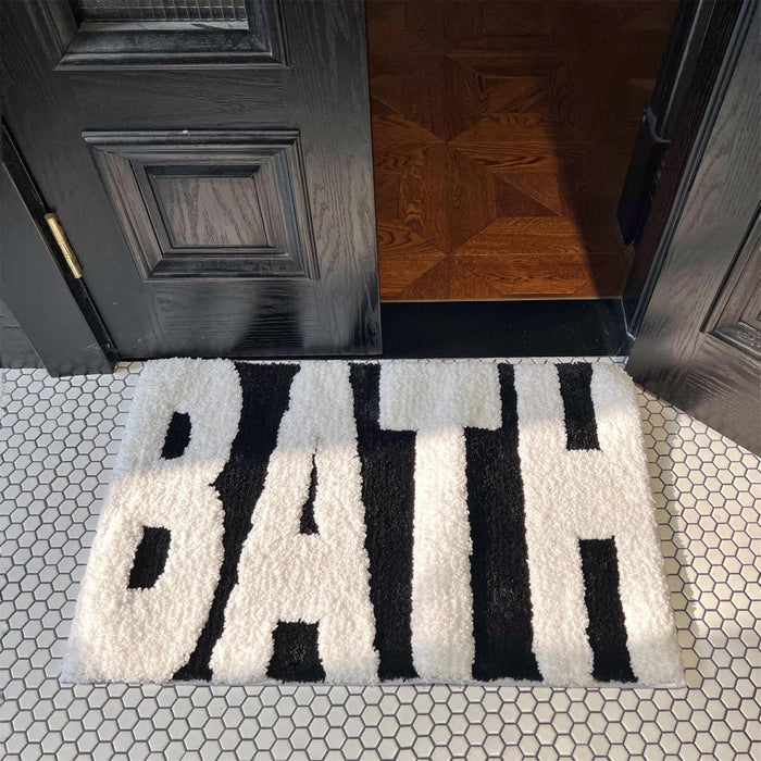 Bath Rug, Non-Slip Bath Mat, Cute Bath Mat, Funny Bath Rugs, Bath Floor Mat, Unique Home Decor, Modern Bathroom Decor, Housewarming Gifts