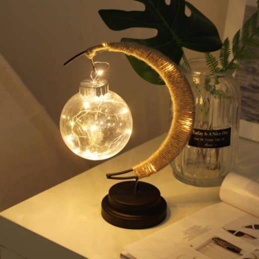 Moon Ball Shape Lamp Decoration Bedroom Decoration Night Lights