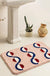 Spring Geo Bath Mat 16x24inches