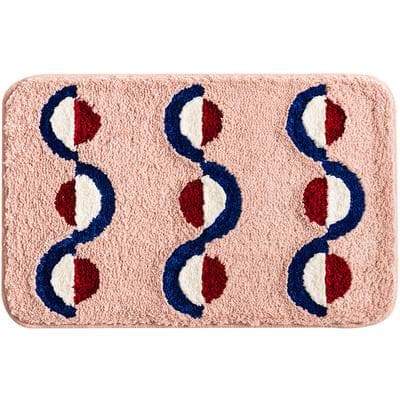 Spring Geo Bath Mat 16x24inches