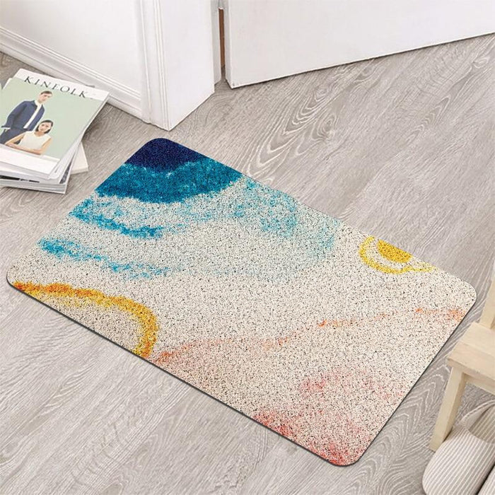 Modern Customizable Non-Slip PVC Loop Pile Doorway Mats