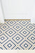 Geometric Customizable Anti-Slip PVC Loop Pile Doorway Mats