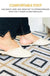 Geometric Customizable Anti-Slip PVC Loop Pile Doorway Mats