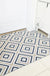 Geometric Customizable Anti-Slip PVC Loop Pile Doorway Mats