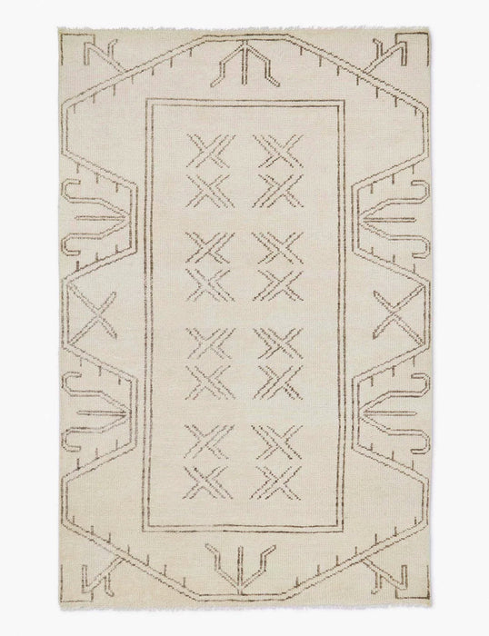 Rehya Hand-Knotted Wool Rug