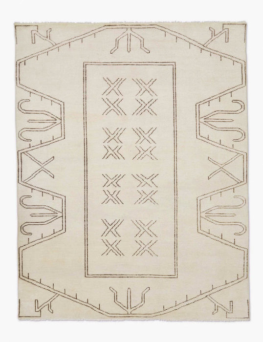 Rehya Hand-Knotted Wool Rug