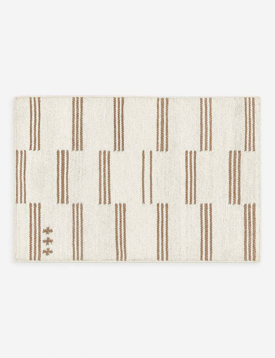 Stripe Break Flatweave Rug by Sarah Sherman Samuel